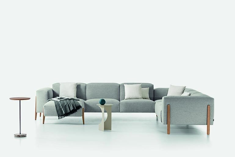 All-in Sofa modular from Pianca, designed by Cazzaniga Mandelli Pagliarulo