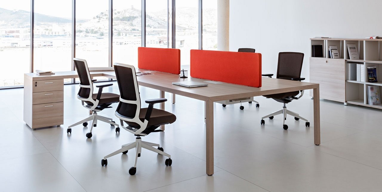 Actiu Prisma Desk | Wooden | Office Furniture - Ultra Modern