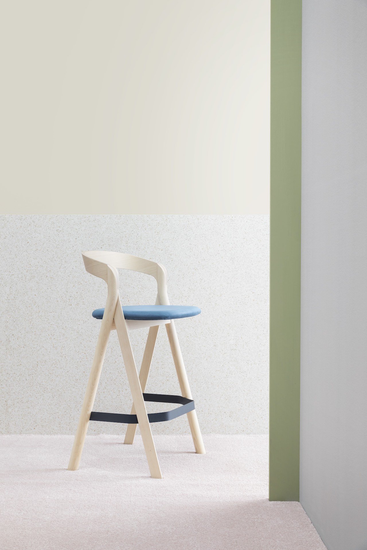 Diverge Stool from Miniforms, designed by Skrivo