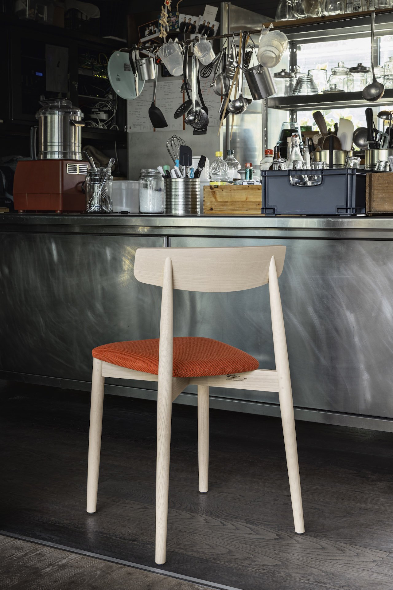 Claretta Wooden Chair from Miniforms, designed by Florian Schmid