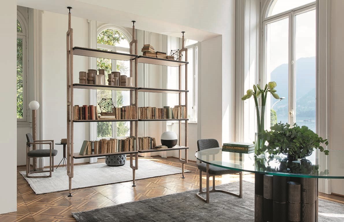 Aria Modular Bookcase from Porada, designed by D. Dolcini