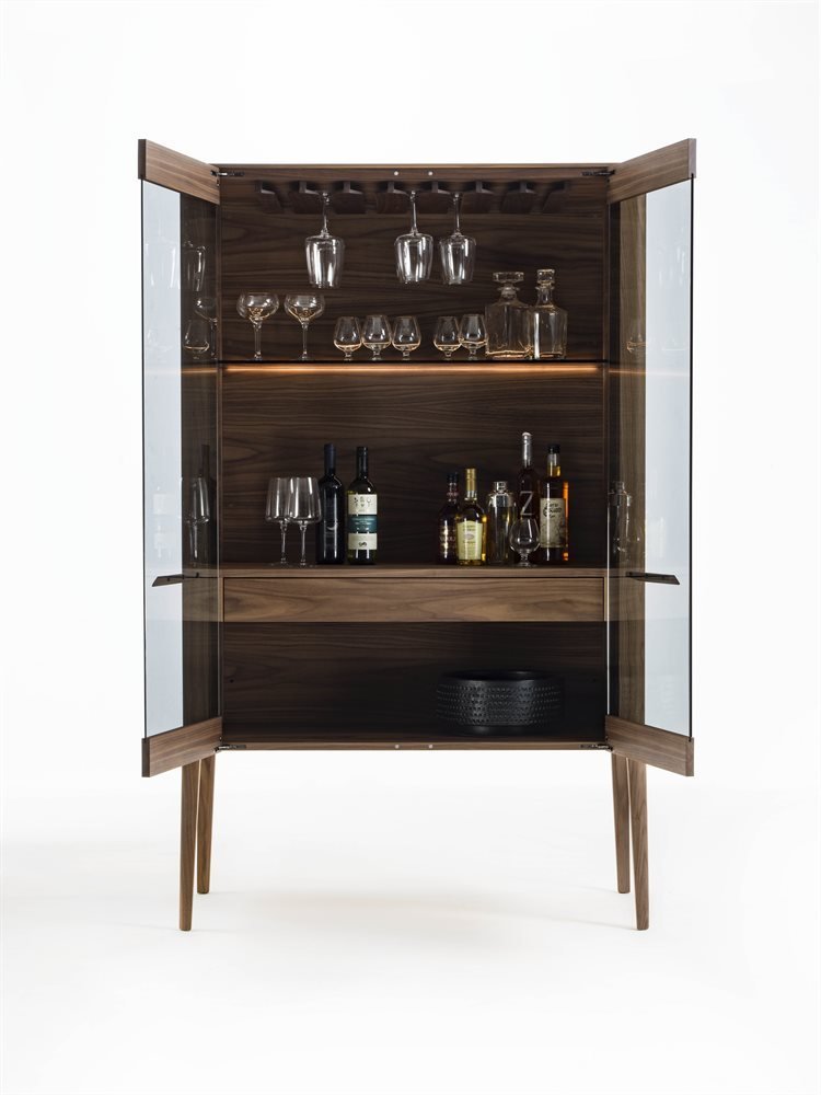 Atlante Bar Cabinet from Porada, designed by C. Ballabio