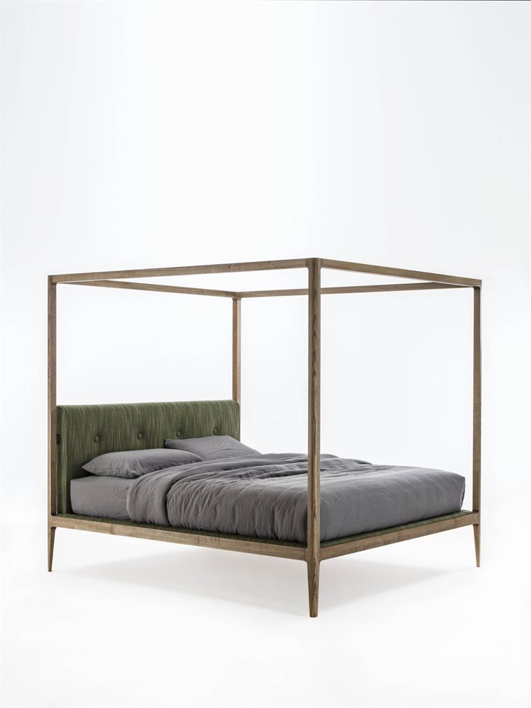 Ziggy Bed Baldacchino from Porada, designed by C. Ballabio