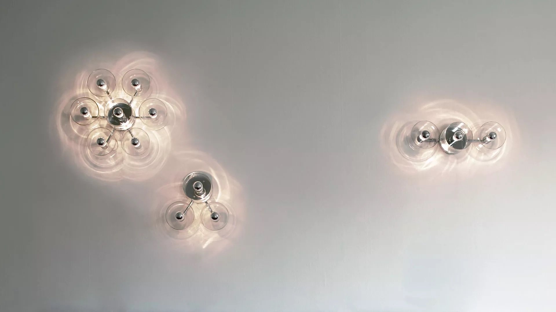 Fiore Wall/Ceiling Lamp lighting from Oluce, designed by Marta Laudani and Marco Romanelli