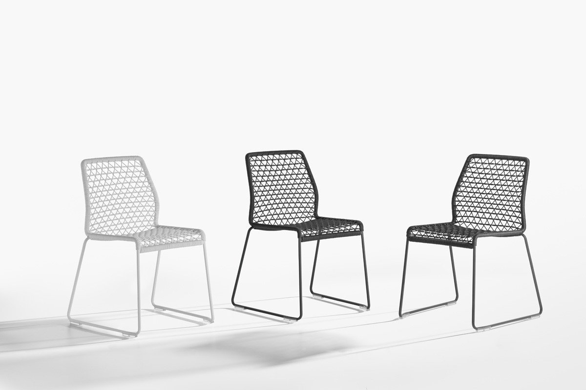 Vela Chair from Potocco, designed by Hannes Wettstein