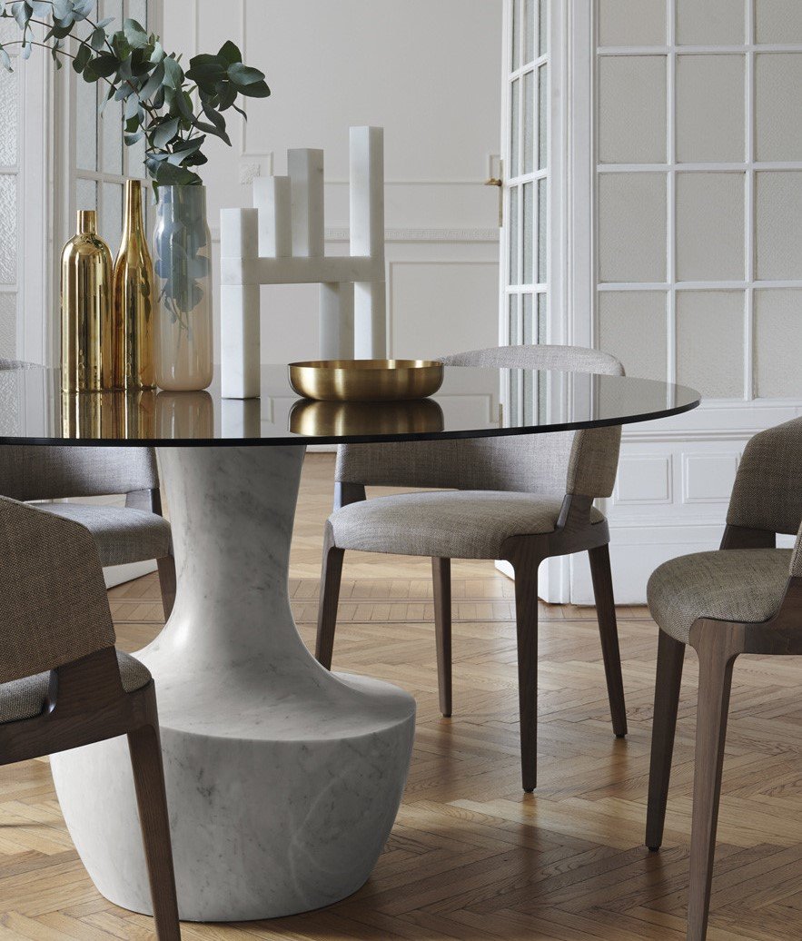 Anfora Table dining from Potocco, designed by Alexander Lorenz