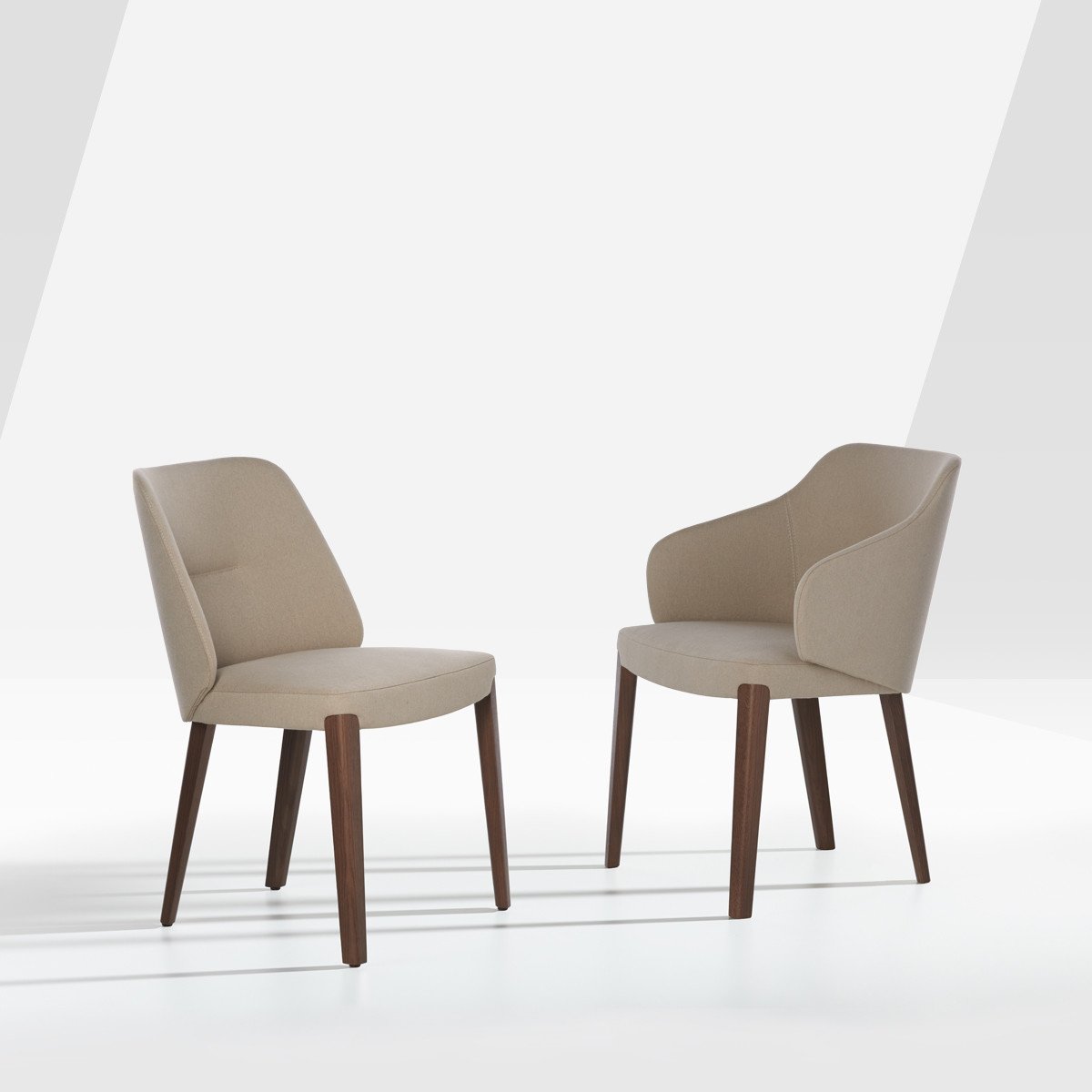 Concha Chair from Potocco, designed by Stephan Veit