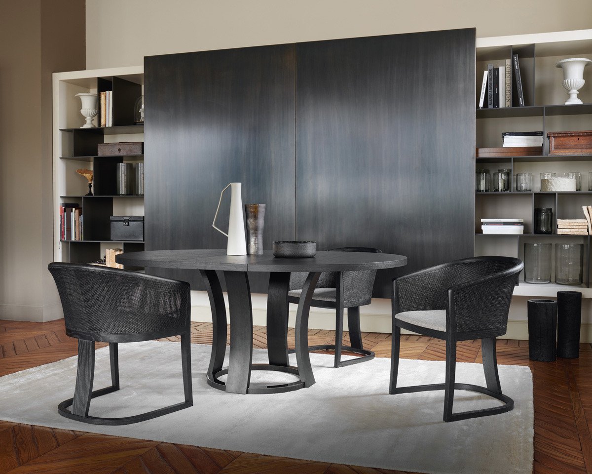Grace Table dining from Potocco, designed by Mauro Lipparini