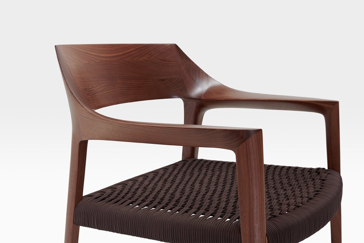 Scheggia Lounge Armchair from Potocco, designed by Mario Ferrarini