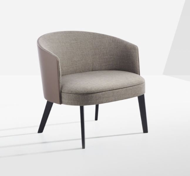 Lena Lounge Chair from Potocco, designed by Gabriele & Oscar Buratti