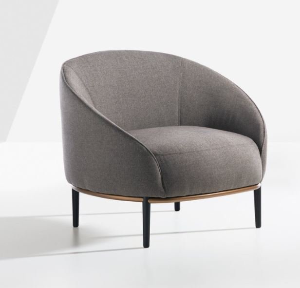 Yoisho Armchair lounge from Potocco, designed by Bernhardt & Vella 