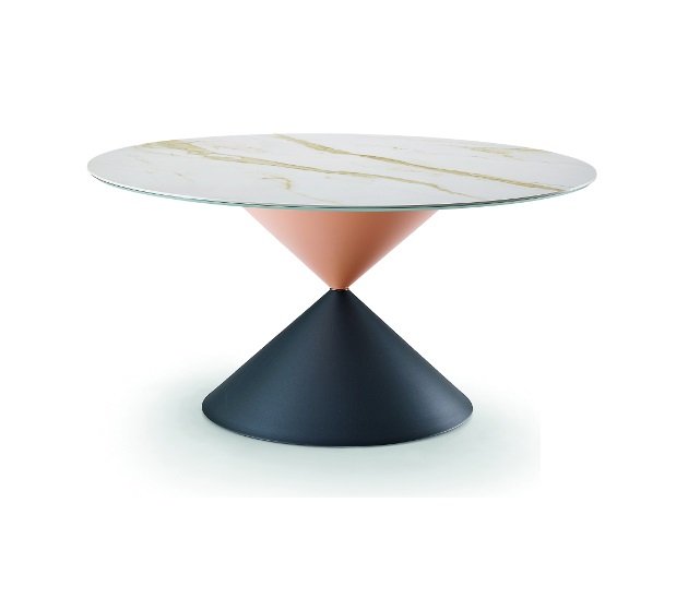 Clessidra Dining Table from Midj, designed by Paolo Vernier