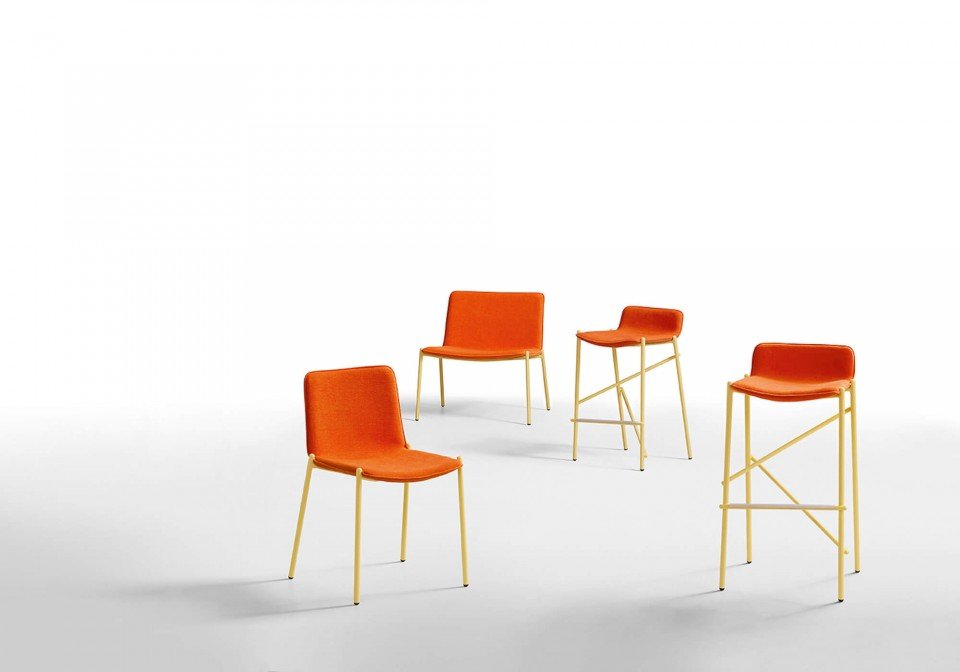 Trampoliere IN S M TS Chair from Midj, designed by Roberto Paoli