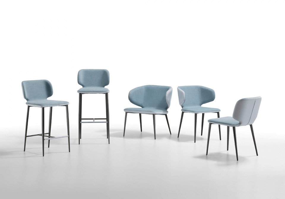 Wrap P M TS Chair from Midj, designed by Balutto Associati
