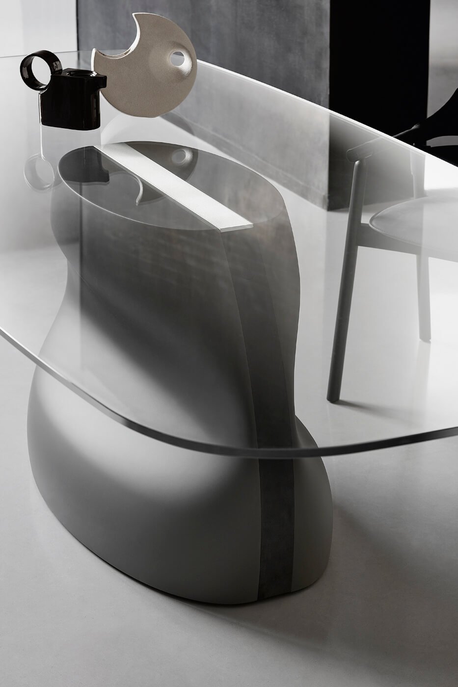 Gran Sasso Dining Table from Midj, designed by Andrea Lucatello