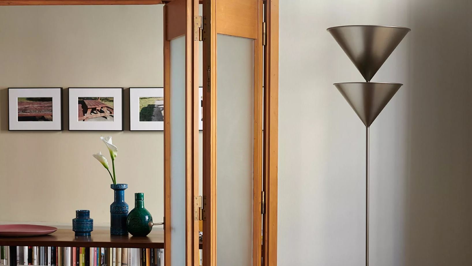 Pascal Floor Lamp lighting from Oluce, designed by Vico Magistretti
