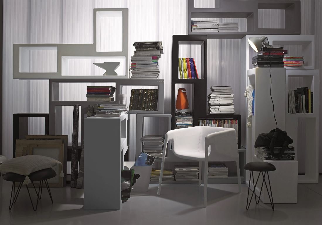 Urban Bookcase from Horm, designed by Claudio Bellini