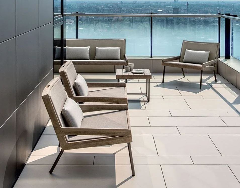 Allaperto Urban Lounge Chair from Ethimo, designed by Matteo Thun & Antonio Rodriguez