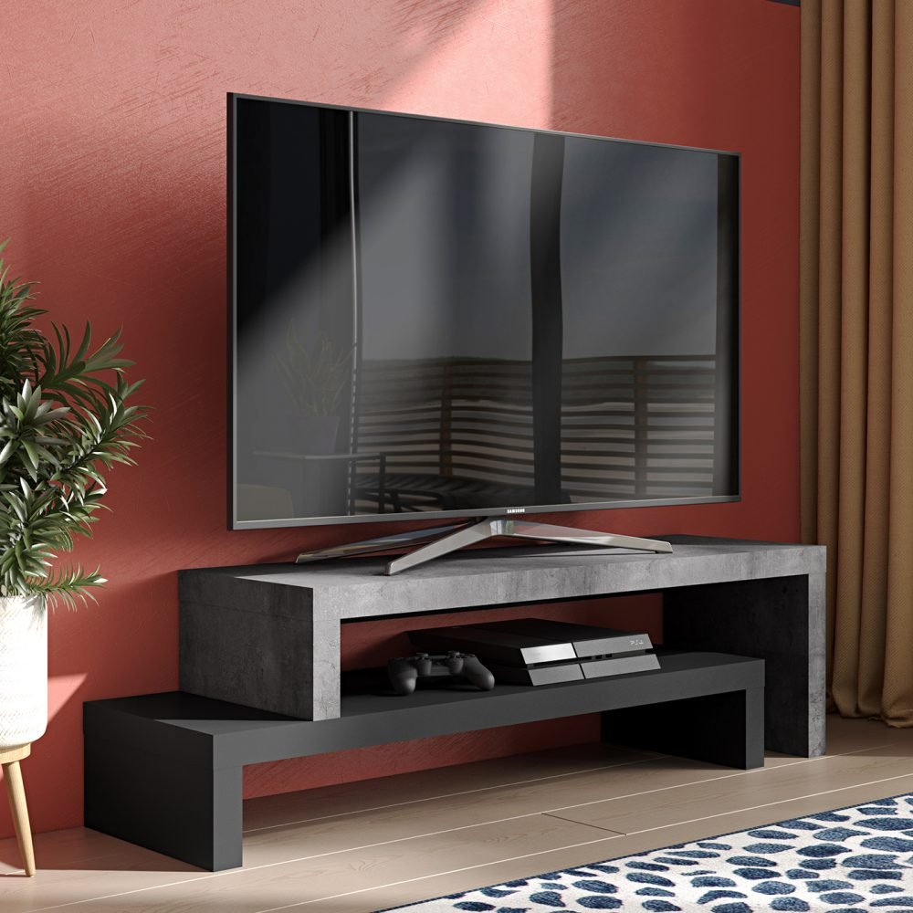 Cliff TV Stand unit from TemaHome, designed by John Jenkins