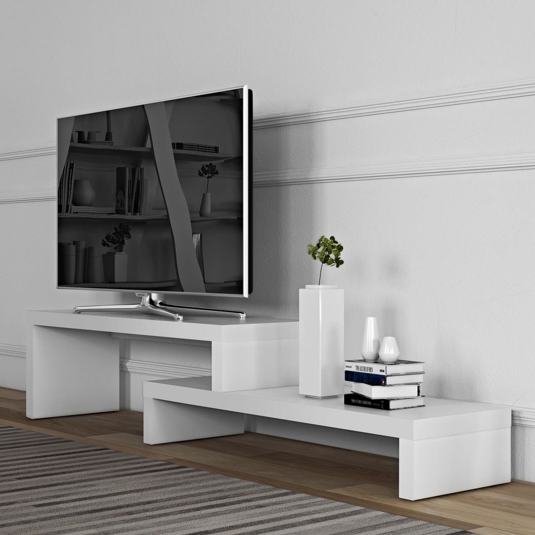 Cliff TV Stand unit from Tema Home, designed by John Jenkins