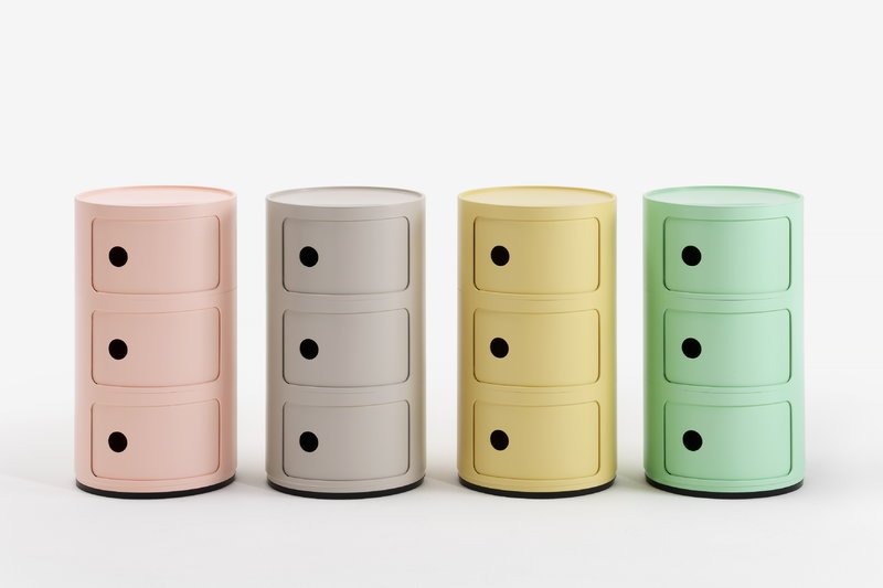 Componibili Storage Unit accessory from Kartell, designed by Anna Castelli Ferrieri