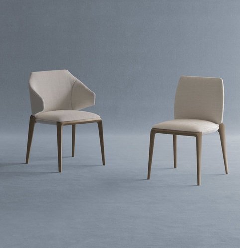 Hiru Chair from Potocco, designed by Mario Ferrarini