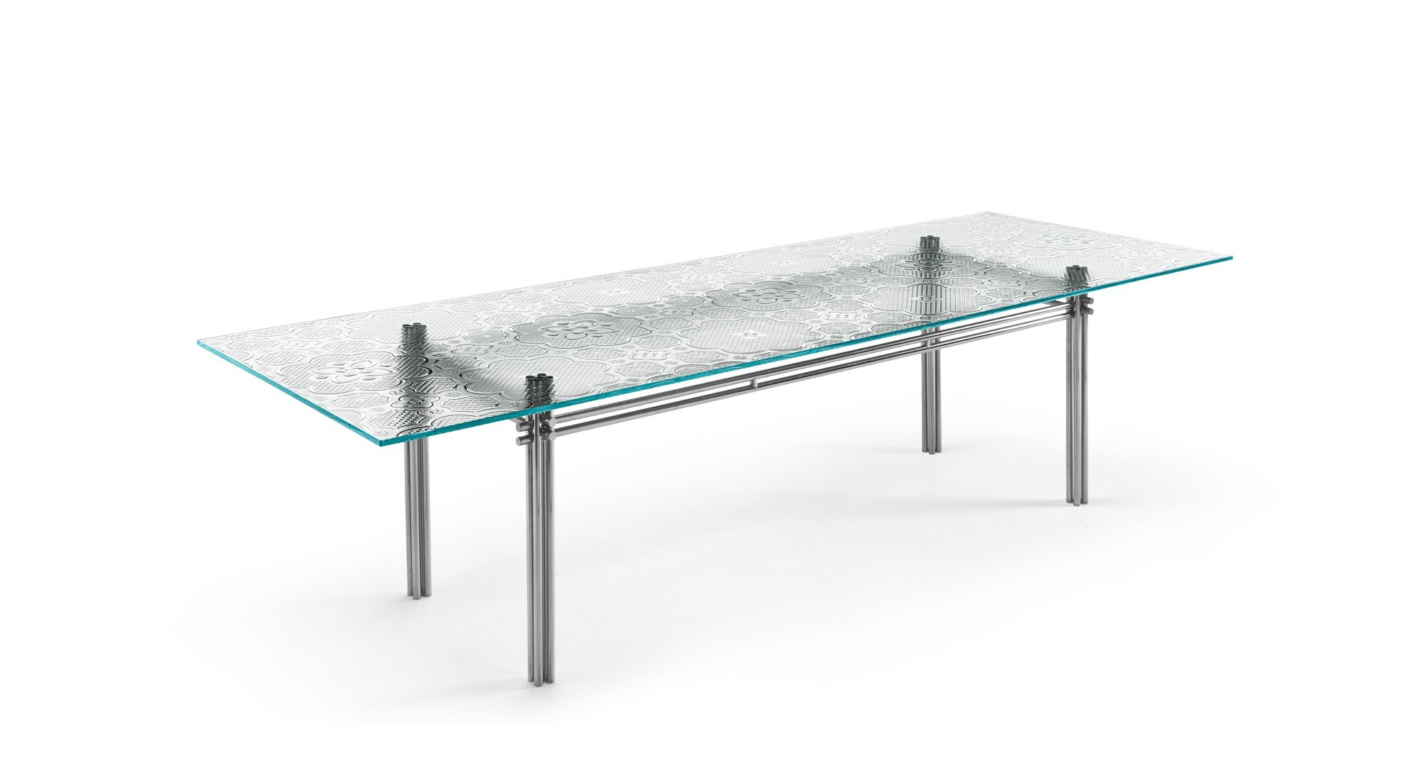 Cristaline Dining Table from Fiam, designed by Marcel Wanders