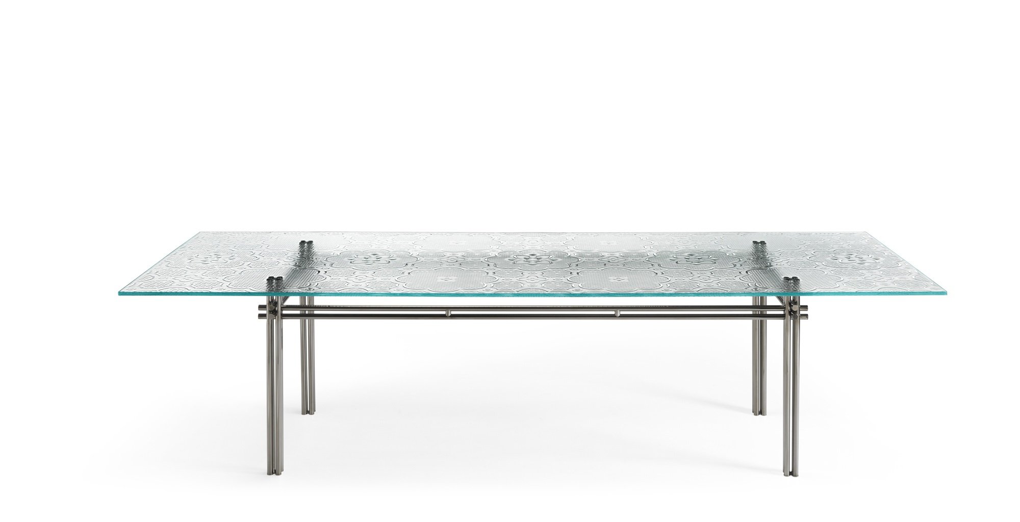 Cristaline Dining Table from Fiam, designed by Marcel Wanders