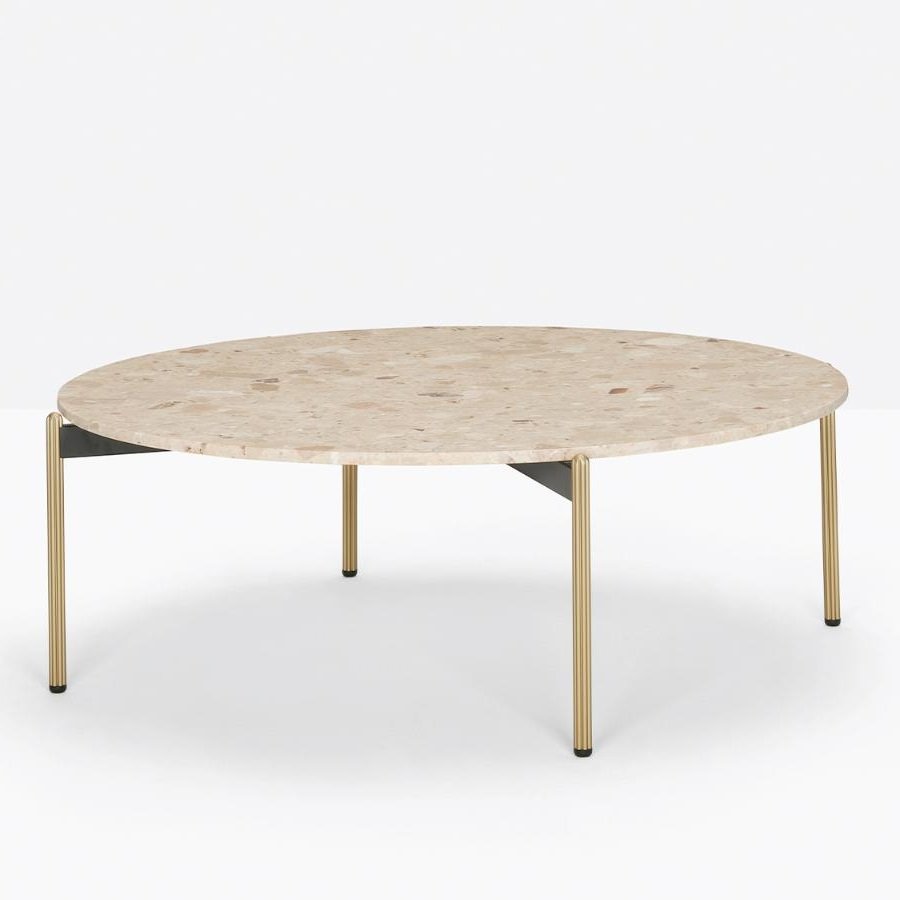Blume Coffee Table end from Pedrali, designed by Sebastian Herkner
