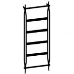 Wall Fixed 35w x 14.5d x 92h inches