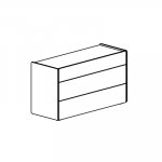 52w x 20d x 29h inches