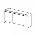 79w x 17d x 37h inches