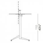 Column Base 43h inches