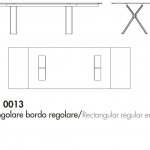 Rectangular Top 63/94 x 35 x 30h inches