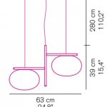 25w x 10d x 15h (cable 110h) inches