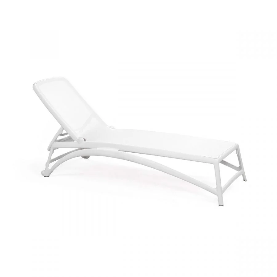 Finish Atlantico Lounger (Plastic) Bianco-Bianco