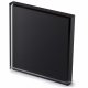 Frame Glass Black Lacquered