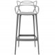 Color Recycled Thermoplatic (Masters Stool) Gray