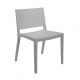 Color Lizz Chair (Plastic) Gray