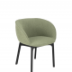 Finish Charla Chair (Fabric) Green Orsetto