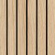 Upper Panel Groove Wood Naturale Oak