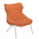 Finish Foliage Chair (Fabric) Orange Trevira