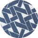 Optional Cushion Agave Fabric Polypropylene Geometric Marine pp36