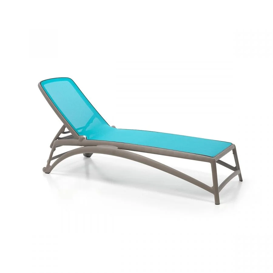 Finish Atlantico Lounger (Plastic) Tortora-Celeste