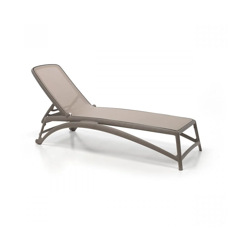 Finish Atlantico Lounger (Plastic) Tortora-Tortora