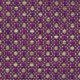 Cushion Mambo Fabric Violet Gold TMA07