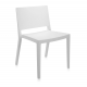Color Lizz Chair (Plastic) White