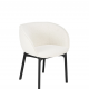 Finish Charla Chair (Fabric) White Orsetto