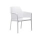 Finish Net Armchair (Plastic) bianco