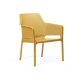 Finish Net Armchair (Plastic) senape